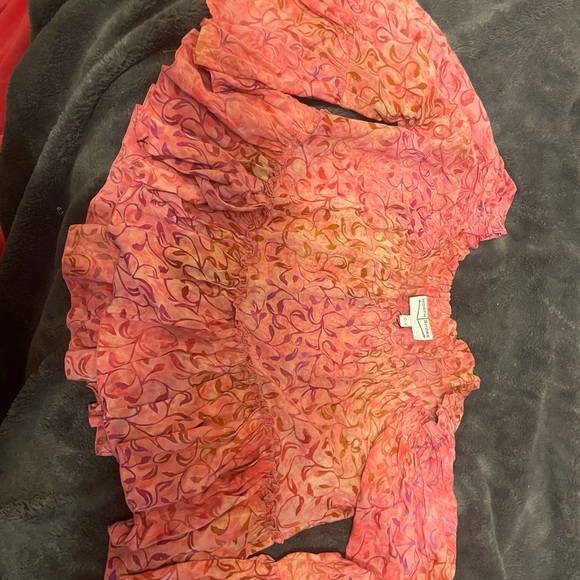 Banyantree north shore off the shoulder ruffled top one size fits all NWT - Picture 3 of 6